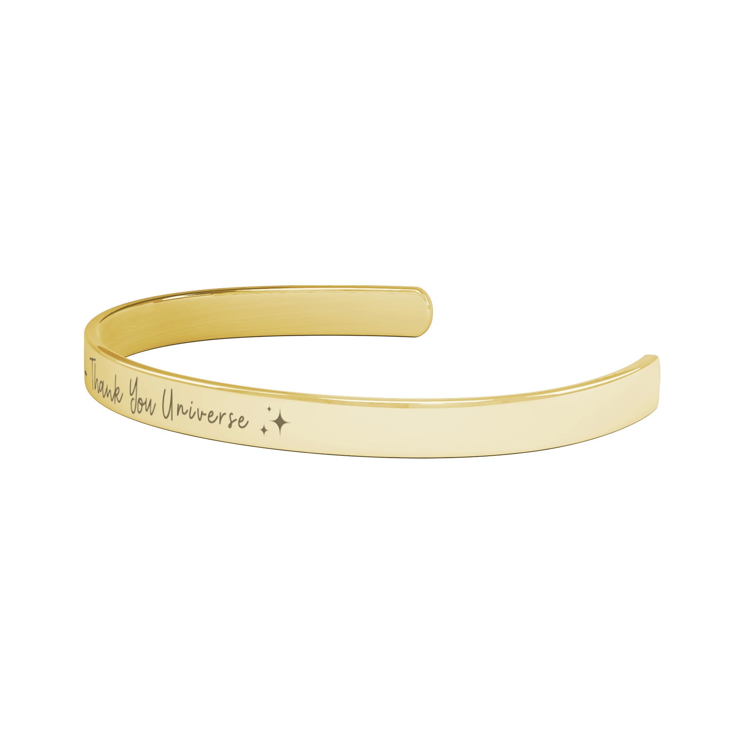 Thank You Universe Cuff Bracelet