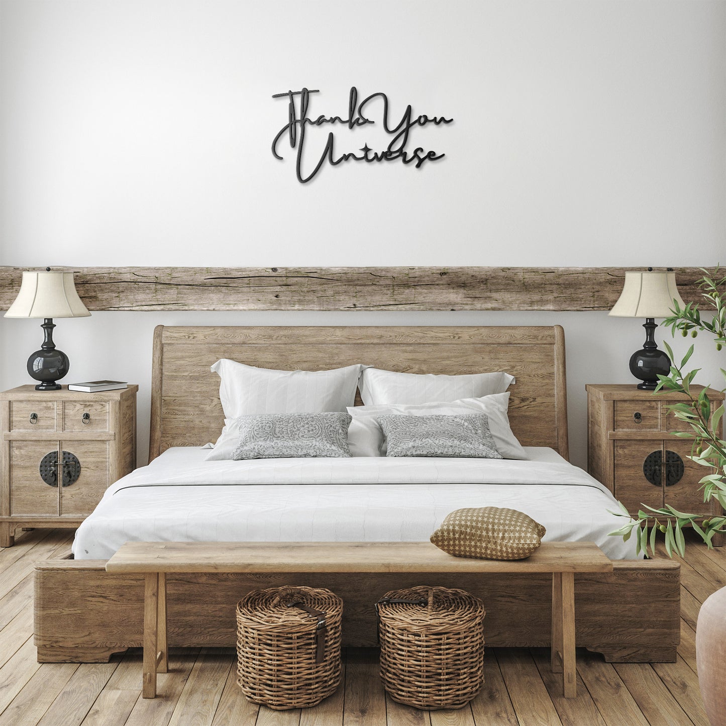 Thank You Universe Metal Wall Art