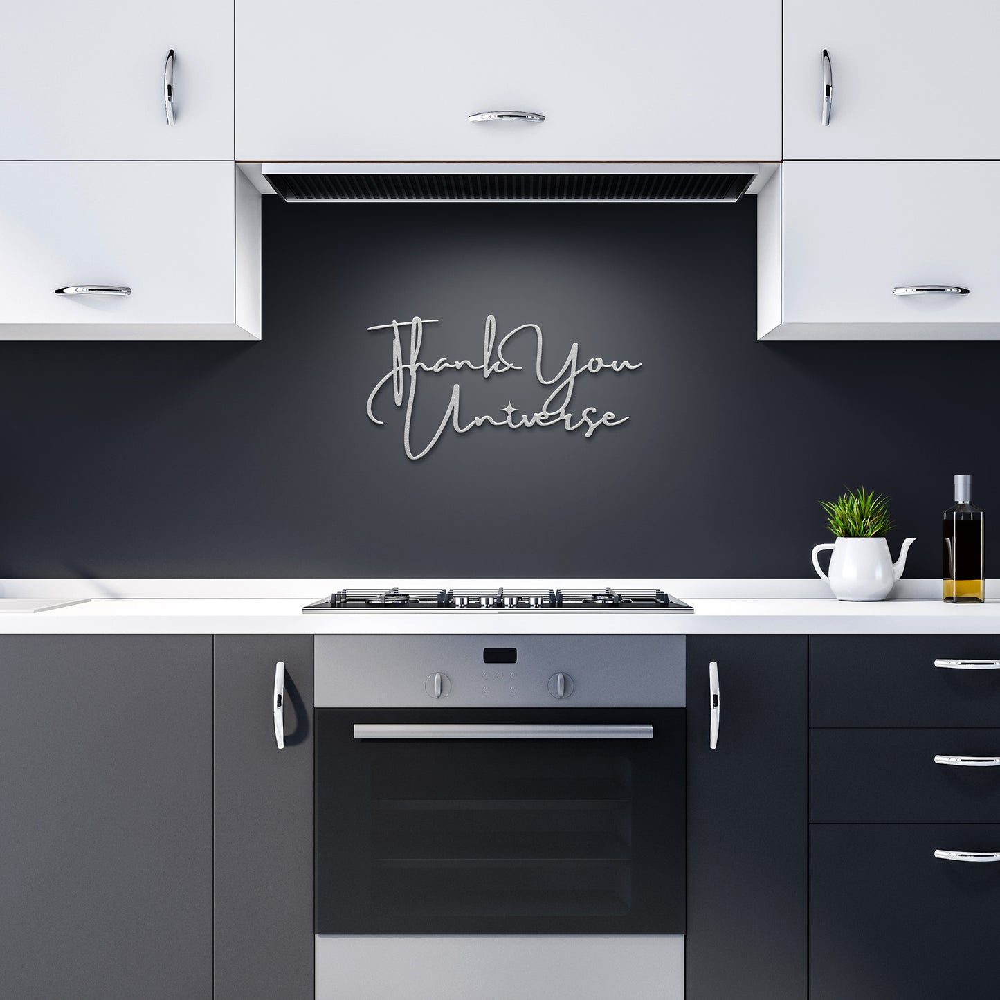 Thank You Universe Metal Wall Art