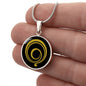 Gratitude Necklace | Gratitude Symbol Necklace | Engraved Necklace