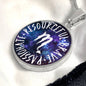 Scorpio Circle Pendant Necklace