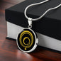 Gratitude Necklace | Gratitude Symbol Necklace | Engraved Necklace