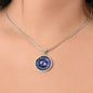 Cancer Circle Pendant Necklace