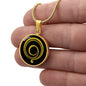 Gratitude Necklace | Gratitude Symbol Necklace | Engraved Necklace