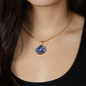 Leo Circle Pendant Necklace