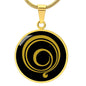 Gratitude Necklace | Gratitude Symbol Necklace | Engraved Necklace