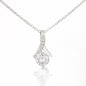 Gift for Mom from Son, Alluring Beauty Necklace