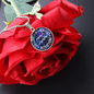 Aquarius Circle Pendant Necklace