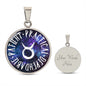 Taurus Circle Pendant Necklace
