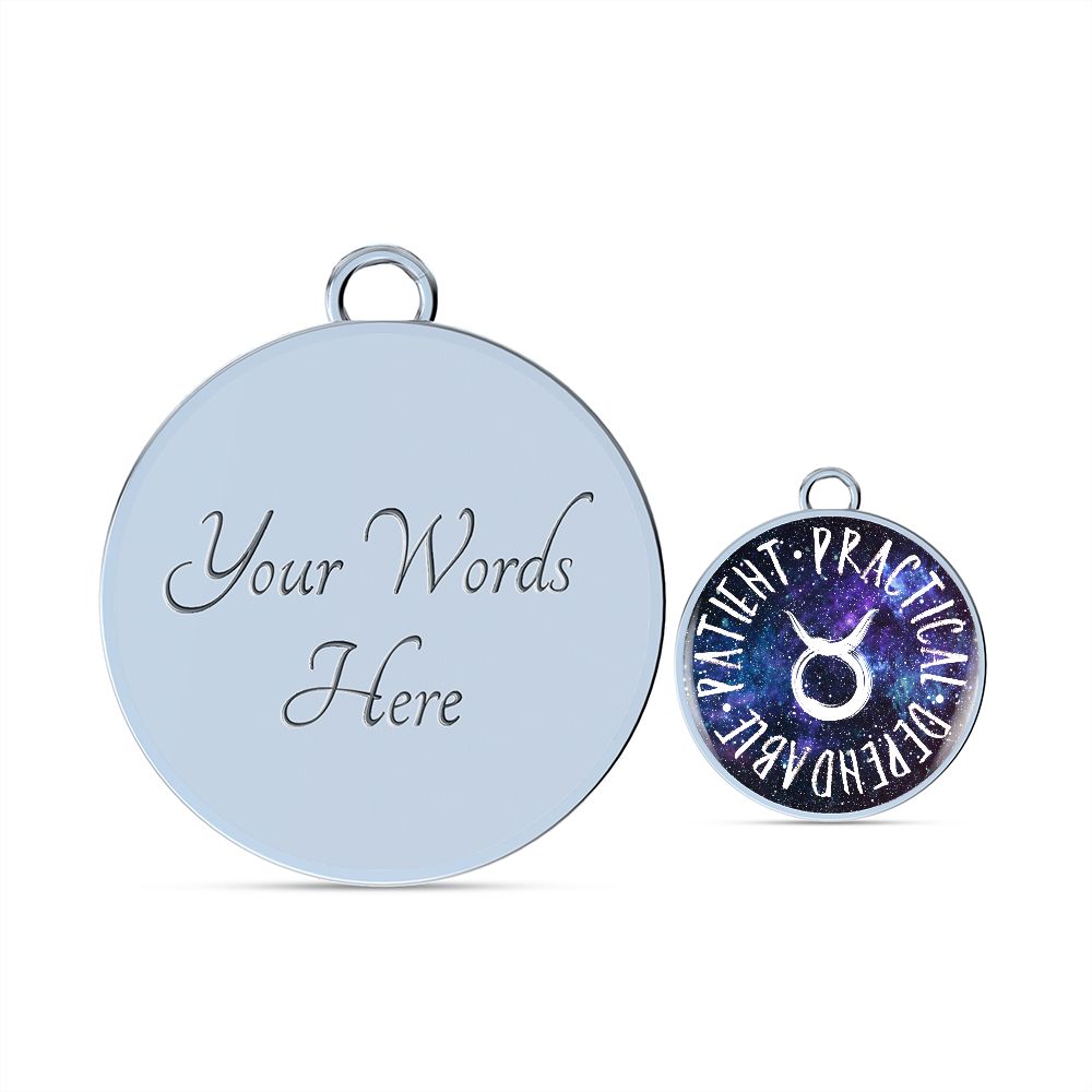 Taurus Circle Pendant Bracelet