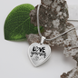 Love Yourself Heart Pendant Necklace