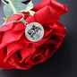 Love Yourself Circle Pendant Necklace