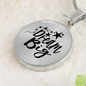 Dream Big Circle Pendant Necklace