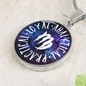 Virgo Circle Pendant Necklace