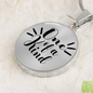 one of a kind quote bracelet - silver