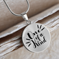 one of a kind quote bracelet - silver