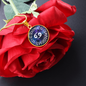 Cancer Circle Pendant Necklace
