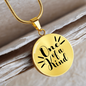 one of a kind quote bracelet - gold