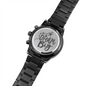 Water resistant and scratch proof Black Chronograph Watch with a three-dial face and calendar function. Dream Big engraved on the back.