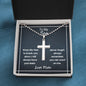 Cross Necklace for Son from Mom