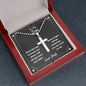 Cross Necklace for Son from Dad