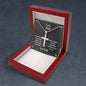 Cross Necklace for Son from Dad