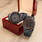 Wooden Watch Engraved With Dream Big