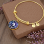 Virgo Circle Pendant Bracelet