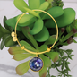 Capricorn Circle Pendant Bracelet