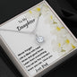 To My Daughter Love Dad, Eternal Hope Necklace