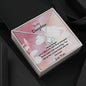 To My Daughter Love Mom, Eternal Hope Necklace