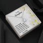 To My Daughter Love Dad, Eternal Hope Necklace