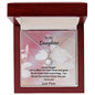 To My Daughter Love Mom, Eternal Hope Necklace