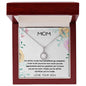 Gift for Mom from Son, Eternal Hope Necklace