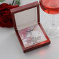 To My Daughter Love Mom, Eternal Hope Necklace