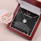 Gift for Soulmate, 14k White Gold Over Stainless Steel Necklace and Earring Set with Cubic Zirconias