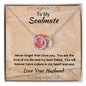 To My Soulmate Necklace Gift for Wife