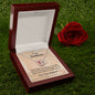 To My Soulmate Necklace Gift for Wife
