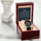 Openwork Watch Gift for Dad from Son