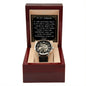 Gift for Husband, Openwork Watch