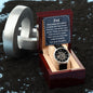 Openwork Watch Gift for Dad from Daughter
