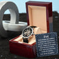Openwork Watch Gift for Dad from Daughter