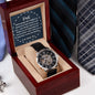 Openwork Watch Gift for Dad from Son