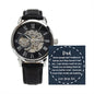 Openwork Watch Gift for Dad from Son
