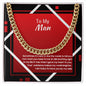 To My Man - Chain Necklace Gift