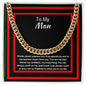 To My Man - Chain Necklace Gift