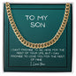 Gift for Son Link Chain Necklace