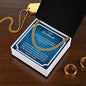 Gift for Husband, Cuban Chain Necklace