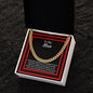 To My Man - Chain Necklace Gift