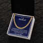 Gift for Husband from Wife, Cuban Chain Necklace